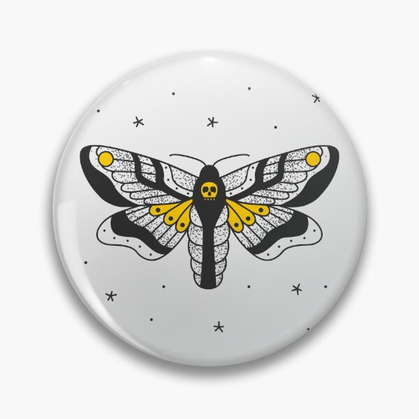 Item preview, Old school tattoo moth designed and sold by crisbubastis.