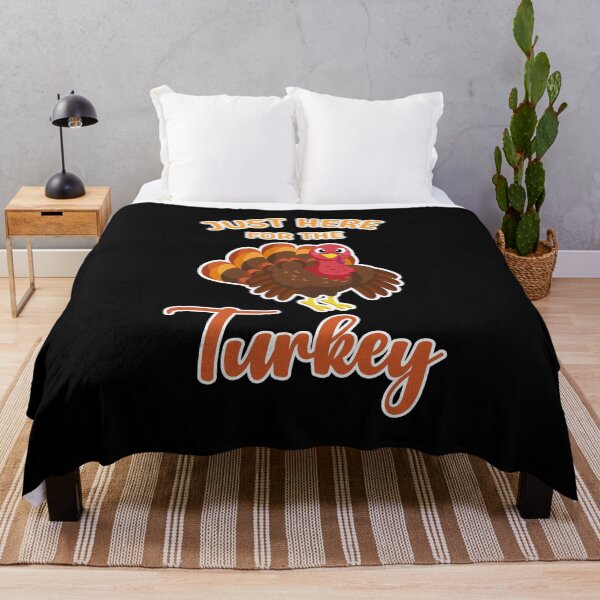 Item preview, Just Here For The Turkey Funny Cute Thanksgiving Quote Halloween designed and sold by absolutdesign.