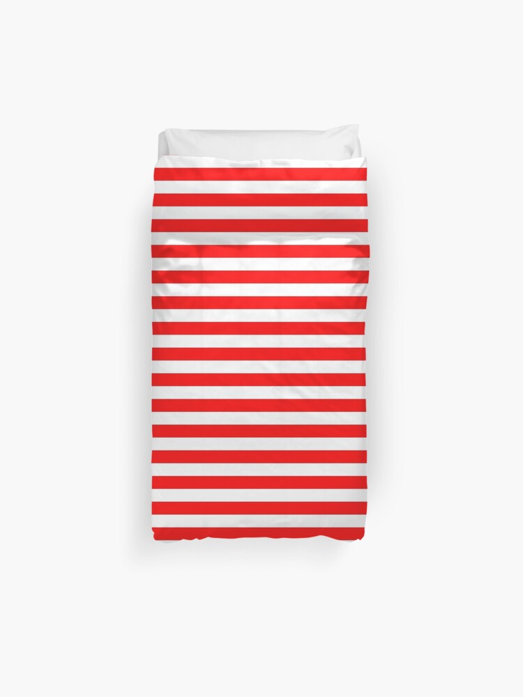 French Style Red And White Stripes Pattern Halloween Outfit