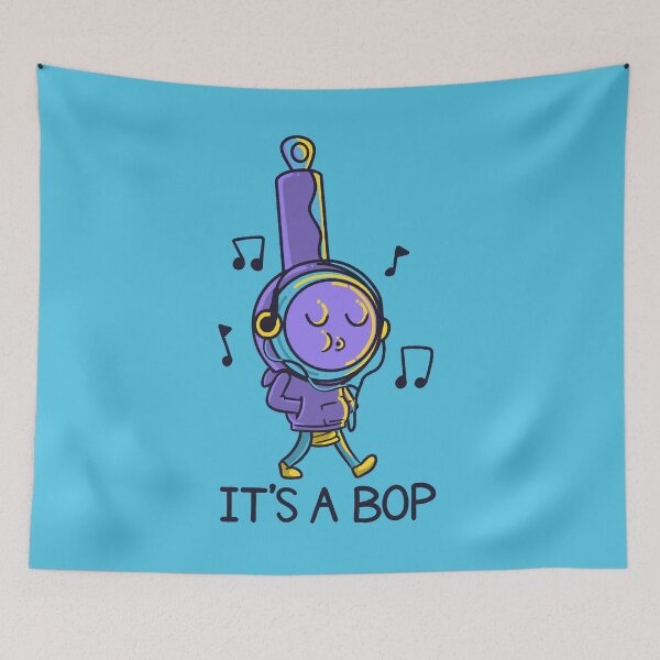 Item preview, It's a bop - bop it listening to music 90s  designed and sold by abowersock.