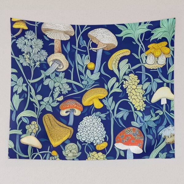 Item preview, A Very Shroomy Wallpaper designed and sold by Kat Sanchez.