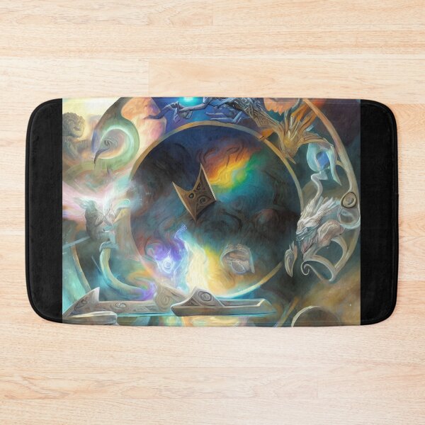 Item preview, Alien Arcane Aesthic AiArt Rainbow Runes designed and sold by Swabcraft.