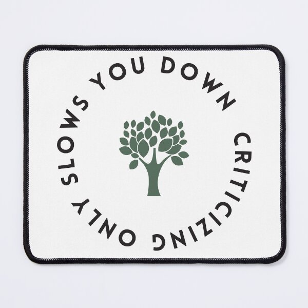 Item preview, Criticizing yourself slows you down designed and sold by Showitoffbish.