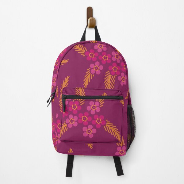 Item preview, Australian Native Geraldton Wax Flower Maroon Pattern designed and sold by BloomJoyStudio.