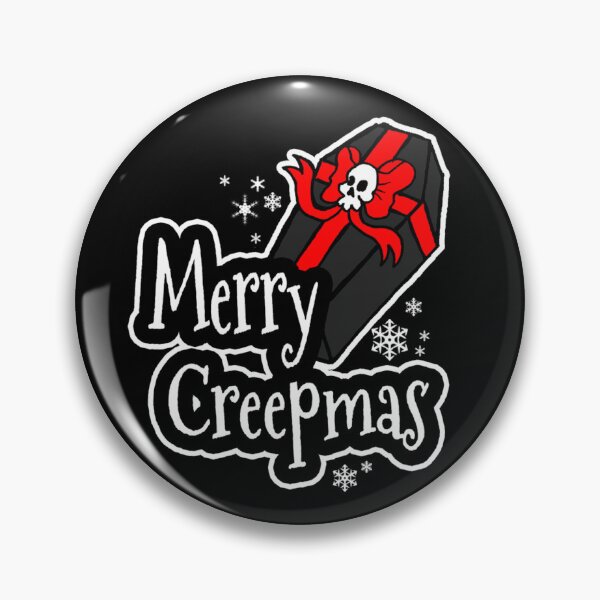 Item preview, Merry Creepmas, Christmas, gothic, witch   designed and sold by albertsiladji.