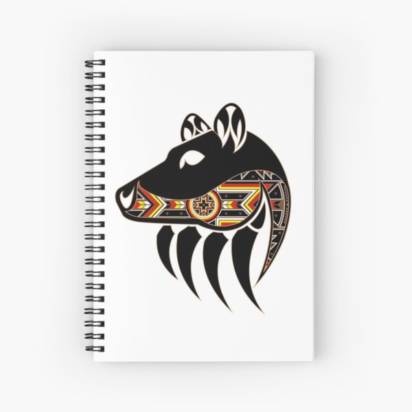 Bear Spirit Spiral Notebook