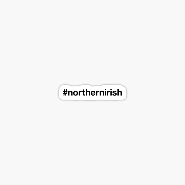 NORTHERN IRELAND Hashtag Sticker