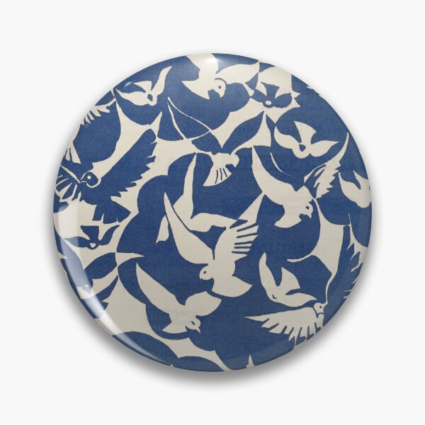 Item preview, Dove Artwork Design Blue background  designed and sold by mitsarugi2.