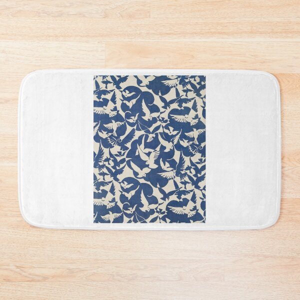 Item preview, Dove Artwork Design Blue background  designed and sold by mitsarugi2.
