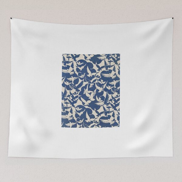 Item preview, Dove Artwork Design Blue background  designed and sold by mitsarugi2.