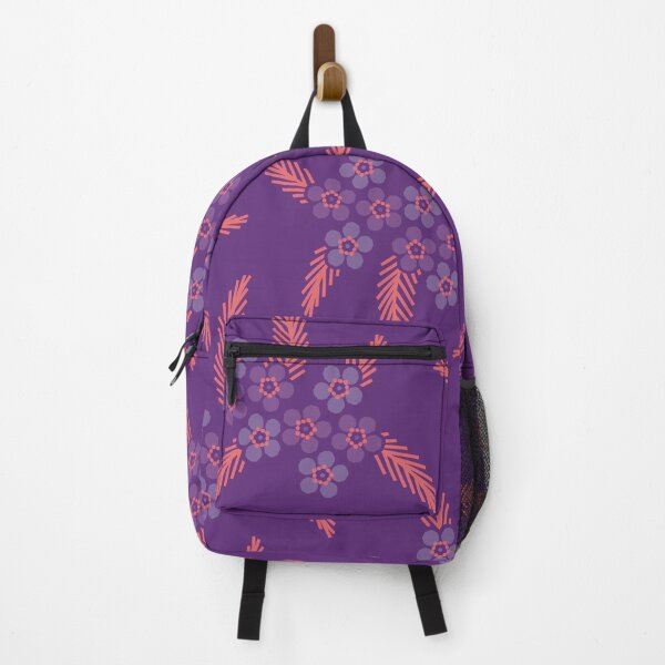 Item preview, Australian Native Geraldton Wax Flower Purple Pattern designed and sold by BloomJoyStudio.