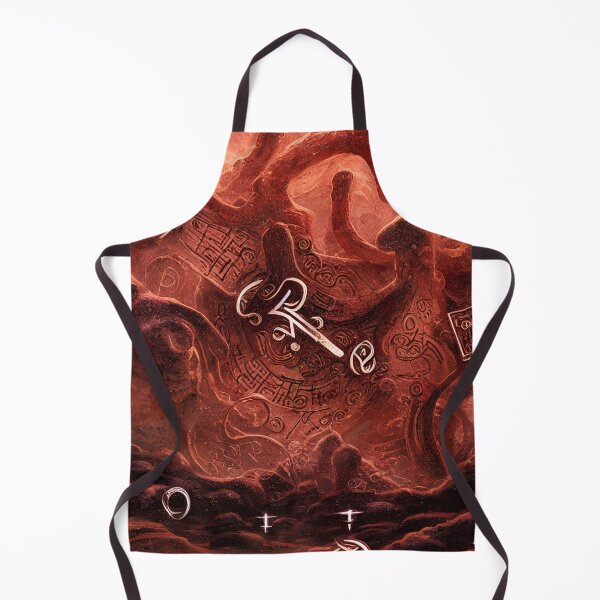 Item preview, Alien Arcane Aesthic AiArt Red Runes 1 designed and sold by Swabcraft.