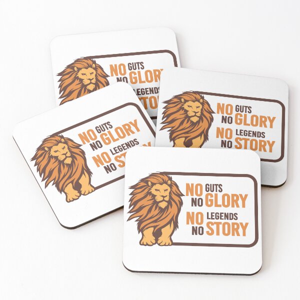 Item preview, No Guts No Glory No Legends No Story New DESIGN designed and sold by Satya-Singh.