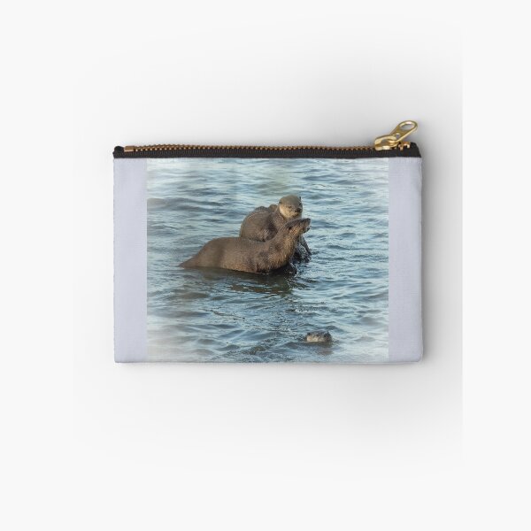 Artikelvorschau, Zwei Otter auf einem Felsen entworfen und verkauft von Anthony Brewer.