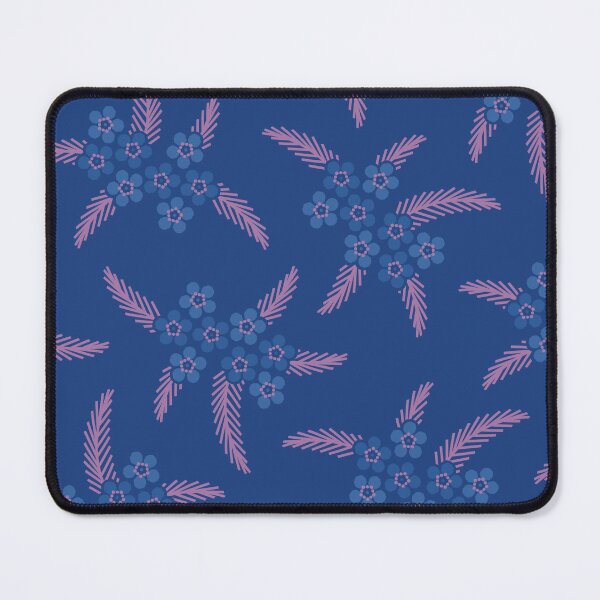 Item preview, Copy of Australian Native Geraldton Wax Flower Blue Pattern designed and sold by BloomJoyStudio.