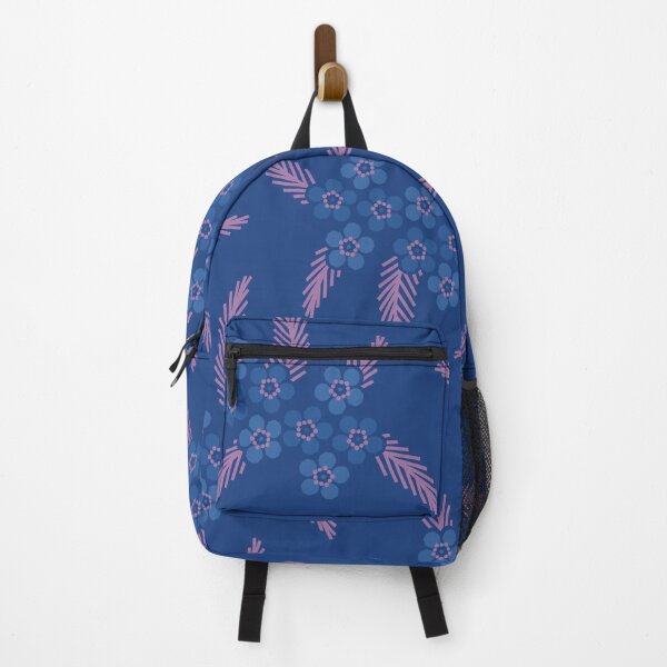 Item preview, Copy of Australian Native Geraldton Wax Flower Blue Pattern designed and sold by BloomJoyStudio.