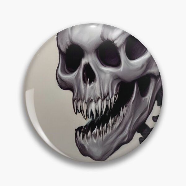 Item preview, Creepy Monster Skeleton Face designed and sold by BeneficialStuff.