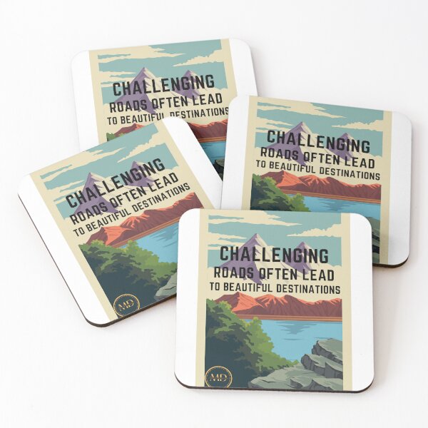 Item preview, Challenging roads often lead to beautiful destinations designed and sold by drive-to-sucess.