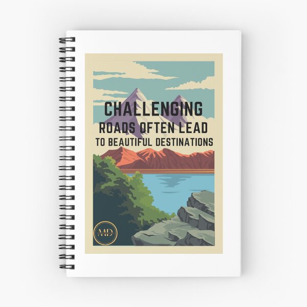Item preview, Challenging roads often lead to beautiful destinations designed and sold by drive-to-sucess.
