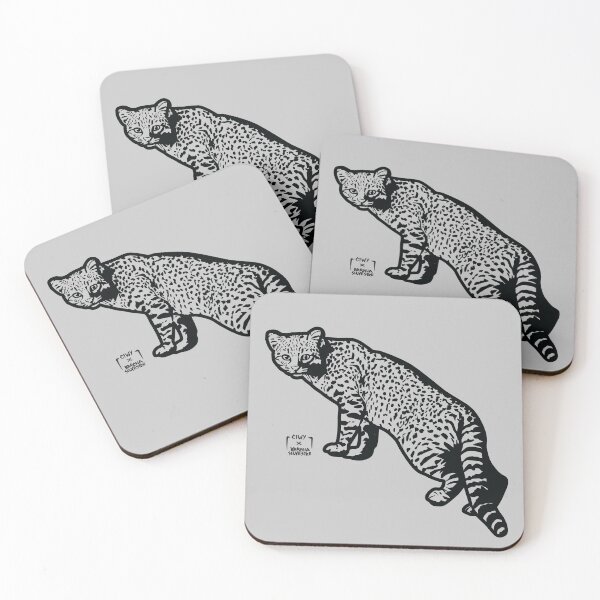 Item preview, Mariano, Geoffroy’s cat, art by Brocha Silvestre designed and sold by FIWY.