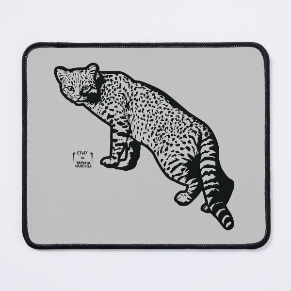 Item preview, Mariano, Geoffroy’s cat, art by Brocha Silvestre designed and sold by FIWY.