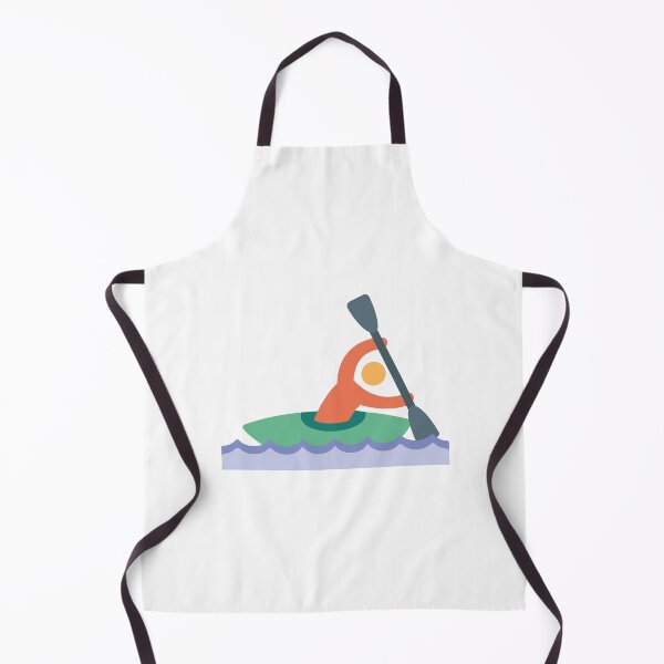 Item preview, Canoe Emoji Man in Boat designed and sold by bolkibox.