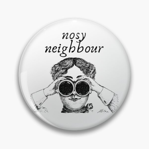 Item preview, Vintage Nosy Neighbour designed and sold by Kattcatty.