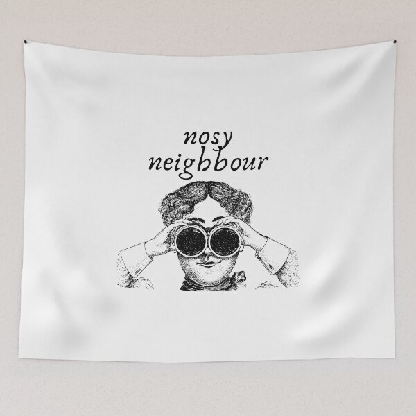 Item preview, Vintage Nosy Neighbour designed and sold by Kattcatty.