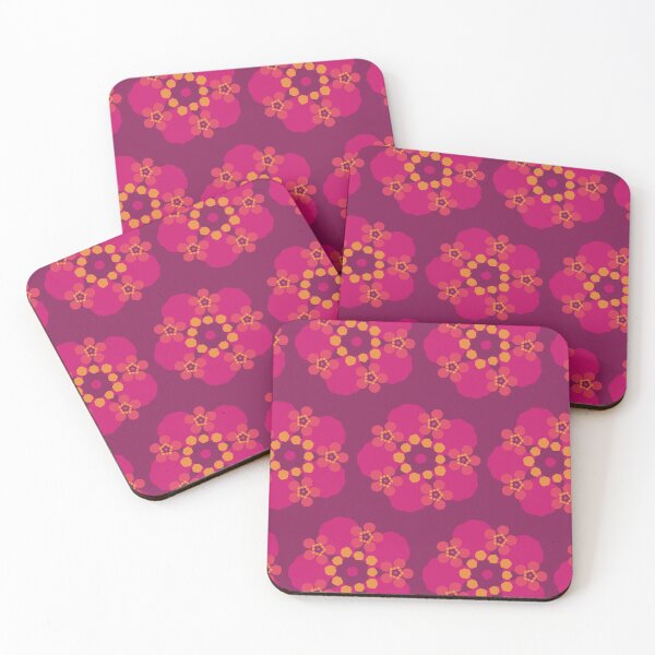 Item preview, Australian Flora Geraldton Wax Flower Pink Pattern designed and sold by BloomJoyStudio.