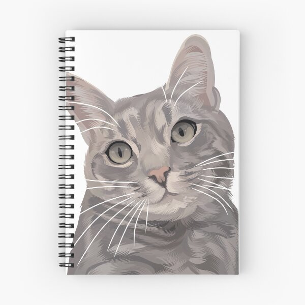 Item preview, grey cat designed and sold by extraonions.