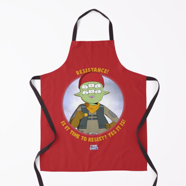 Item preview, Final Space - Tribore Menendez Resistance leader designed and sold by ScreenVerse.
