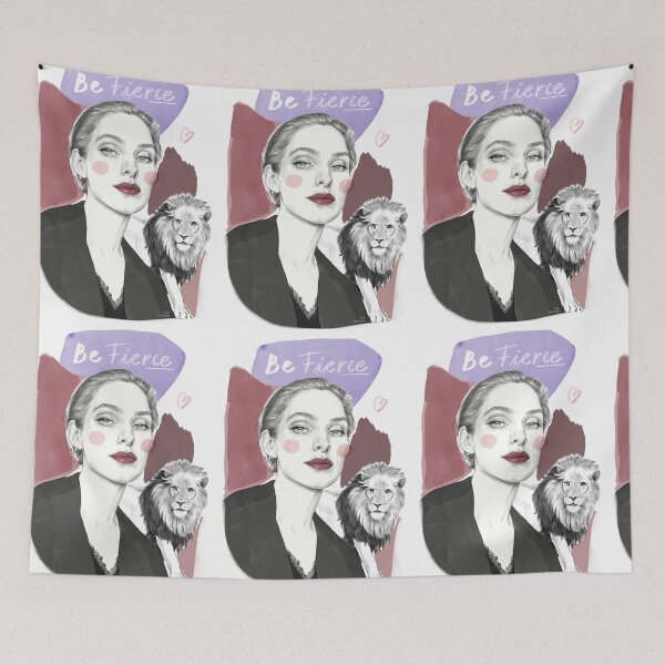 Item preview, "Be Fierce" designed and sold by Ana-Monticelli.