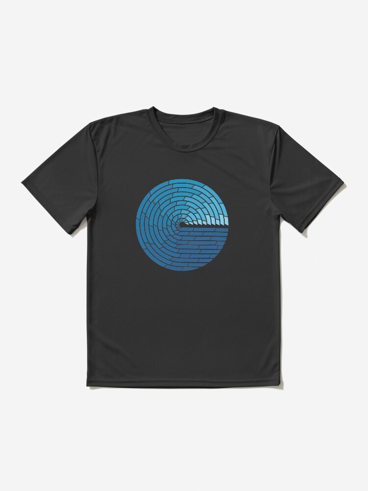 Thumbnail 2 of 7, Active T-Shirt, Almighty Ocean designed and sold by thepapercrane.
