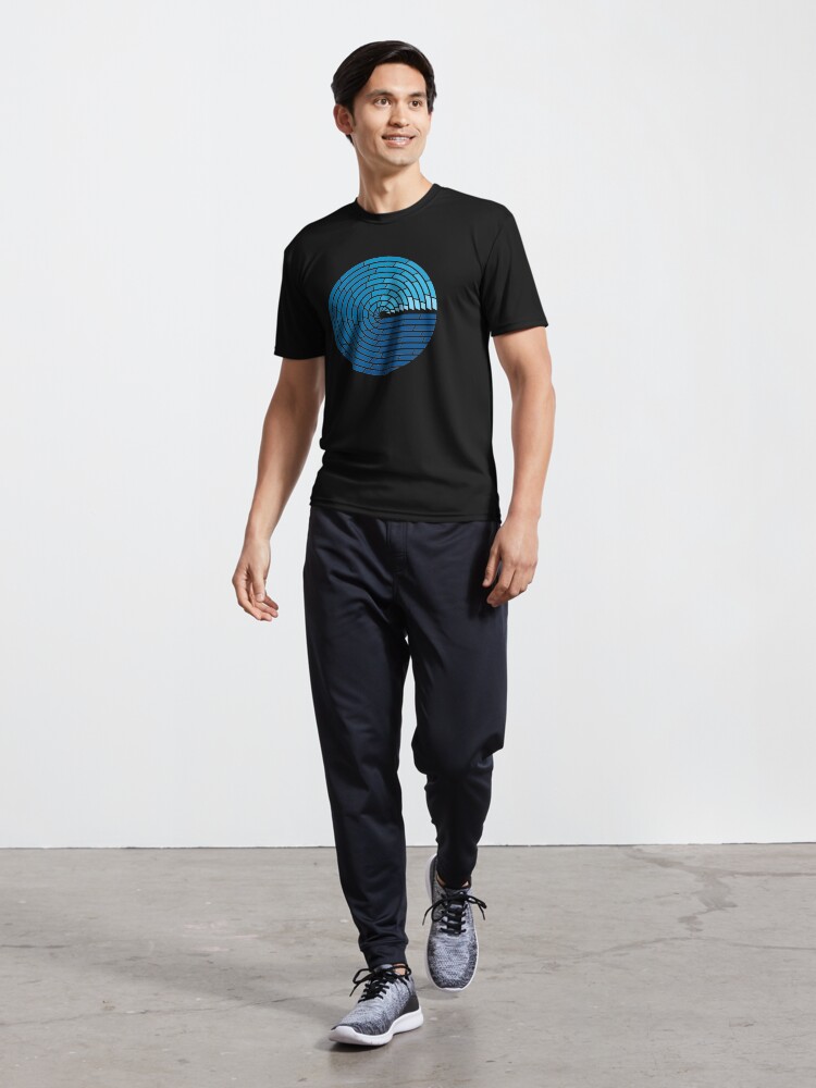 Thumbnail 5 of 7, Active T-Shirt, Almighty Ocean designed and sold by thepapercrane.
