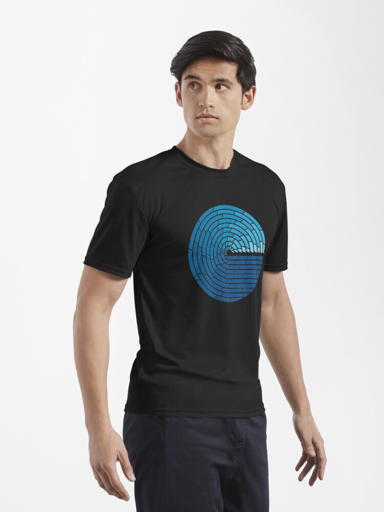 Thumbnail 3 of 7, Active T-Shirt, Almighty Ocean designed and sold by thepapercrane.