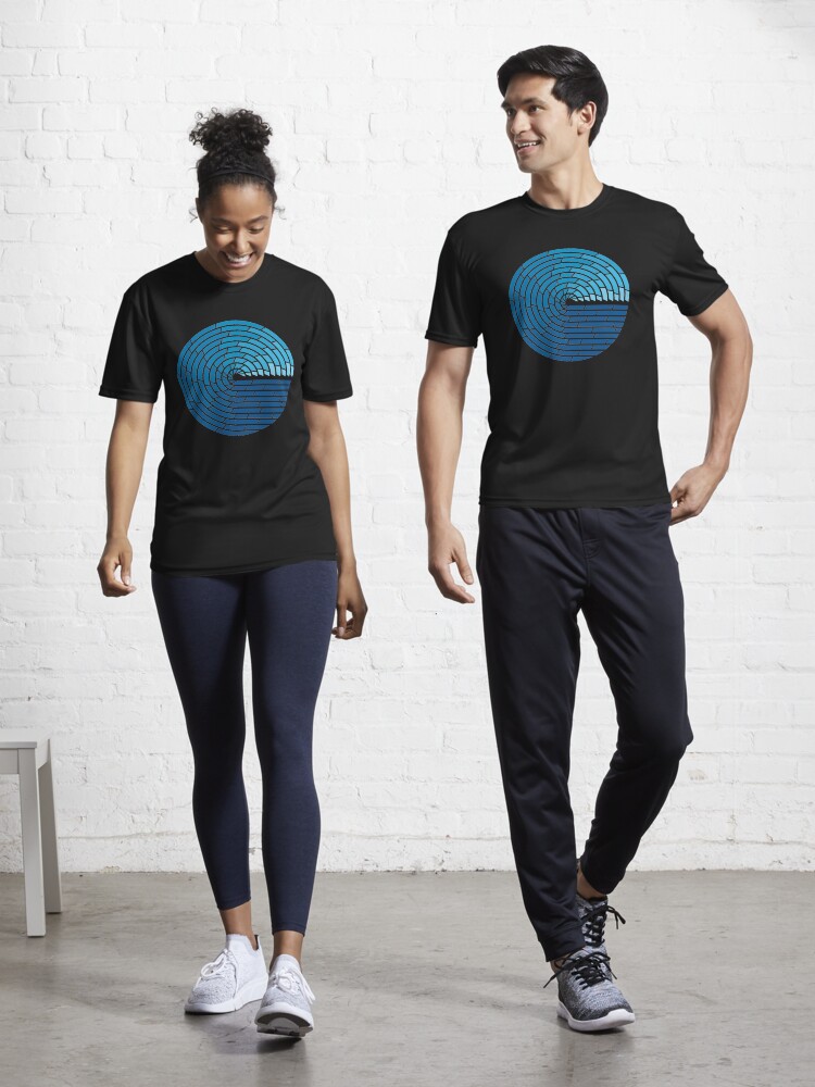 Thumbnail 1 of 7, Active T-Shirt, Almighty Ocean designed and sold by thepapercrane.