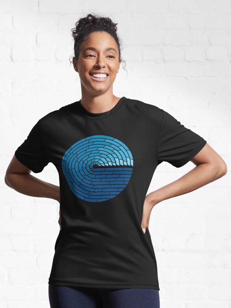 Thumbnail 6 of 7, Active T-Shirt, Almighty Ocean designed and sold by thepapercrane.