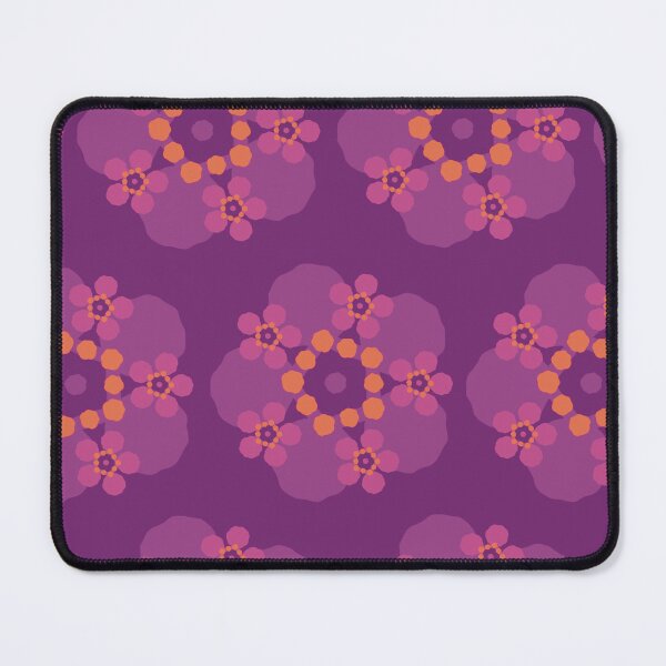 Item preview, Australian Flora Geraldton Wax Flower Purple Pattern designed and sold by BloomJoyStudio.
