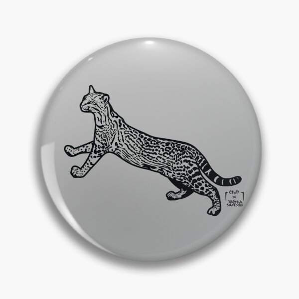 Item preview, Ocelot, art by Brocha Silvestre designed and sold by FIWY.