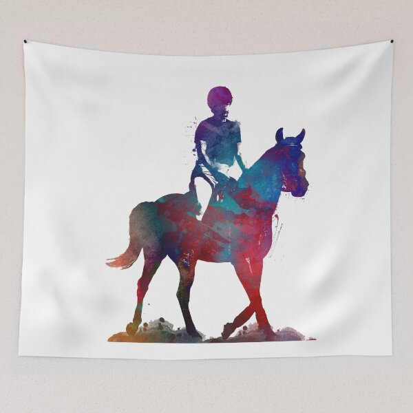 Item preview, Horse Rider #rider #horse #sport designed and sold by JBJart.
