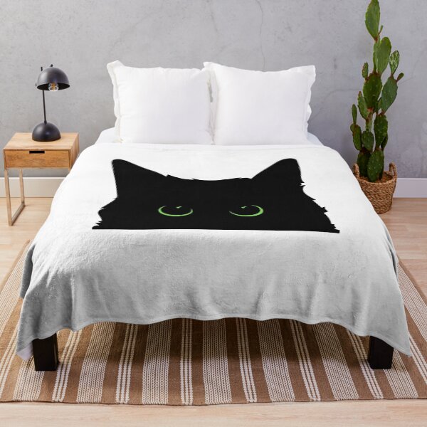Item preview, Black Cat With Green Eyes designed and sold by VETRO⭐.
