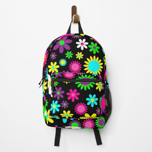 Item preview, 1960s vintage floral black flowers designed and sold by Gossip Rag.