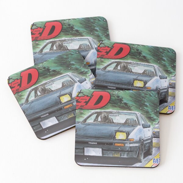 Item preview, Initial D - AE86 vs Impreza drawing designed and sold by nerdZmarket.