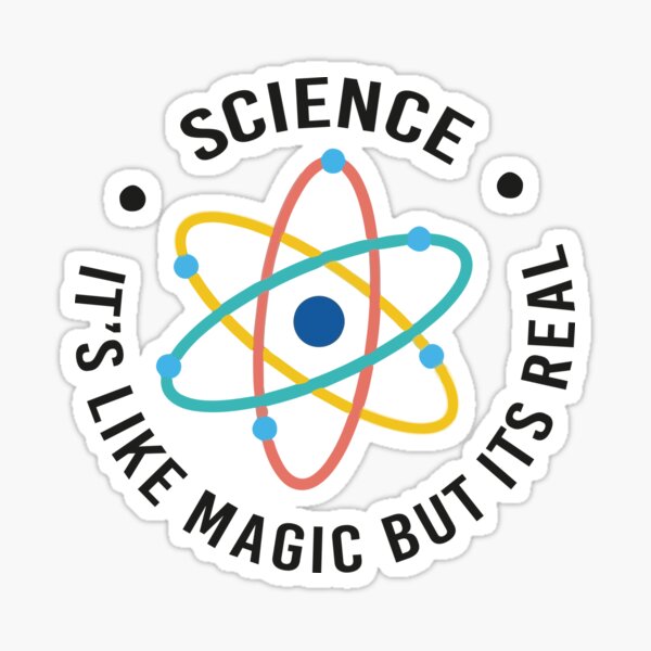 Aperçu de l'œuvre La science c'est magique, mais réel créée et vendue par Retro90sKid.