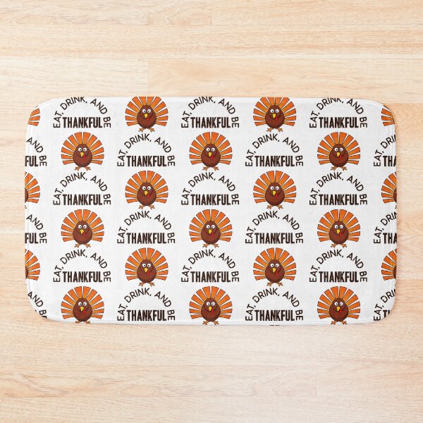 Item preview, Funny Turkey Thanksgiving Eat Drink Be Thankful Costume 2022 designed and sold by KeepItSimple089.