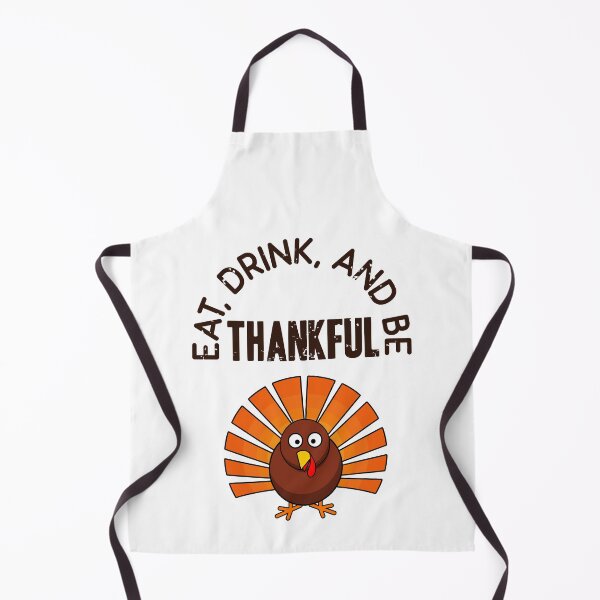 Item preview, Funny Turkey Thanksgiving Eat Drink Be Thankful Costume 2022 designed and sold by KeepItSimple089.