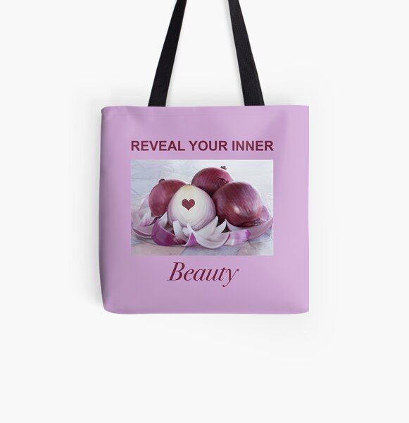 REVEAL YOUR INNER BEAUTY All Over Print Tote Bag