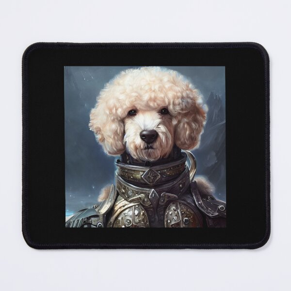 Artikelvorschau, AI Generated Art, War Poodle entworfen und verkauft von RabbitHoleMI.