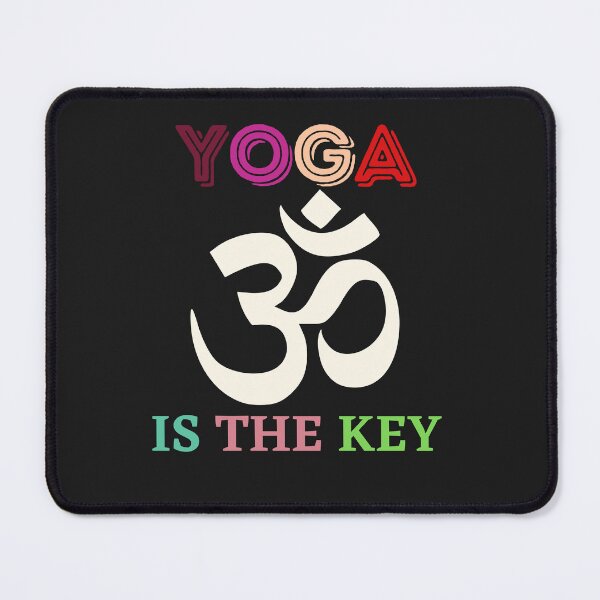 Item preview, Yoga is the key gift for friends, brother, father, mother, sister, uncle, aunt, student, and loved one designed and sold by dsignstore911.