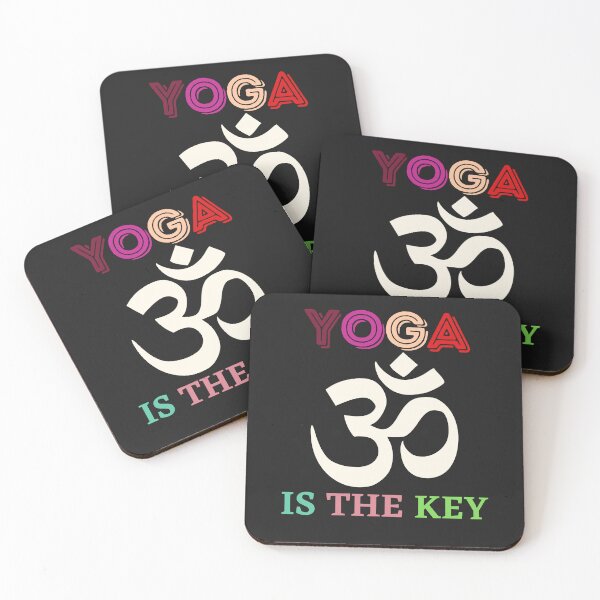 Item preview, Yoga is the key gift for friends, brother, father, mother, sister, uncle, aunt, student, and loved one designed and sold by dsignstore911.